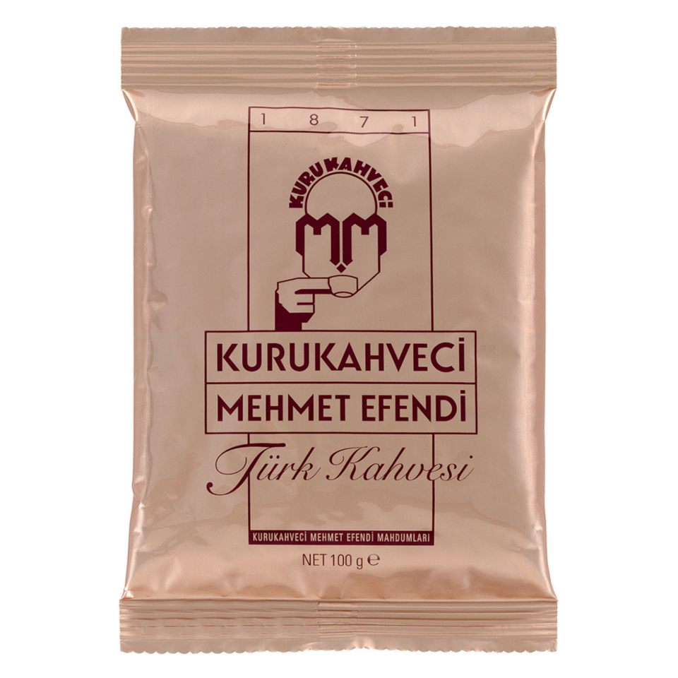 Elit 375gr Madlen Çikolata & Tabaklı Siyah Türk Kahvesi Fincanı & Eyüp Sabri Tuncer 150ml Sprey Kolonya & Mehmet Efendi Türk Kahvesi Hediye Seti