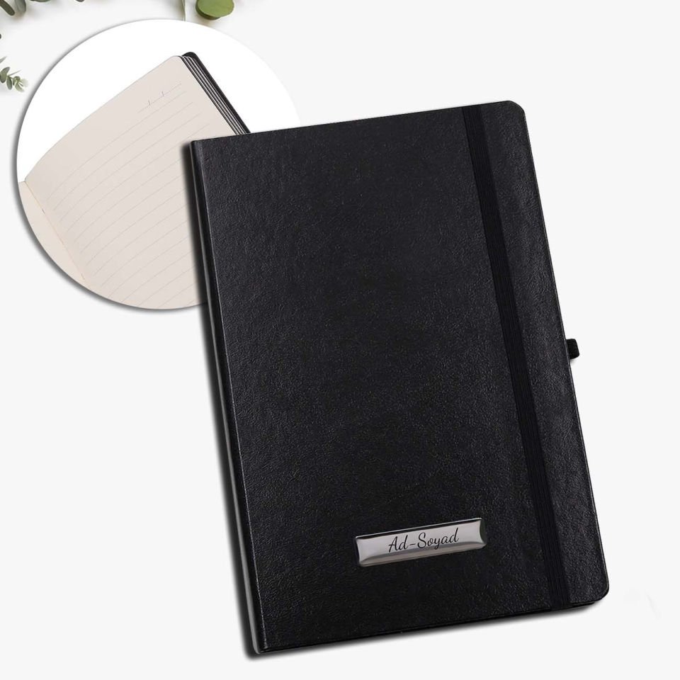 Kişiye Özel Kulplu 280 ML Çelik Termos & Defter & 32 gb Usb Siyah Touch Kalem Hediye Seti