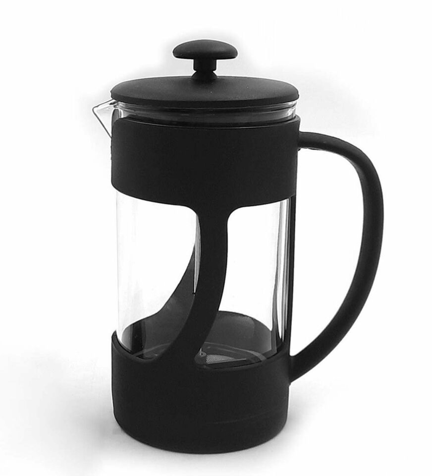 Kişiye Özel 500 ML Deri Çantalı Gri Çelik Termos & Siyah Mat Kupa & Siyah French Press & Alerya Guatemala Filtre Kahve & Bademli Kurabiye Hediye Seti