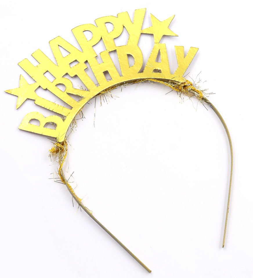 Kişiye Özel Happy Birthday Baskılı Kupa & Happy Birthday Taç & Godiva Napoliten Çikolata & Ahşap Piramit Tütsülük Hediye Seti