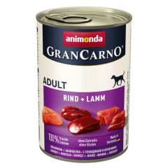 Animonda Grand Carno Sığır ve Kuzu Etli Köpek Konservesi 400 Gr