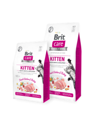 Brit Care - Hipoalerjenik Kitten Tahılsız Tavuk Ve Hindili Yavru Kedi Maması 2 Kg