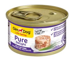 Gimdog Pure Delight Ton Balıklı Tavuklu Köpek Konservesi 85 Gr