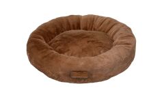 Dubex Brownie Circle Kedi Köpek Yatağı Kahverengi Large 65x20 cm