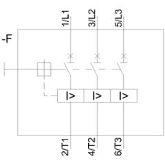 SIEMENS 3RV1011-0GA10 Motor Koruma Şalteri