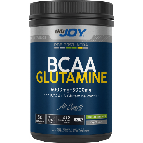 BİGJOY BİG2 BCAA+GLUTAMİNE 600 GR