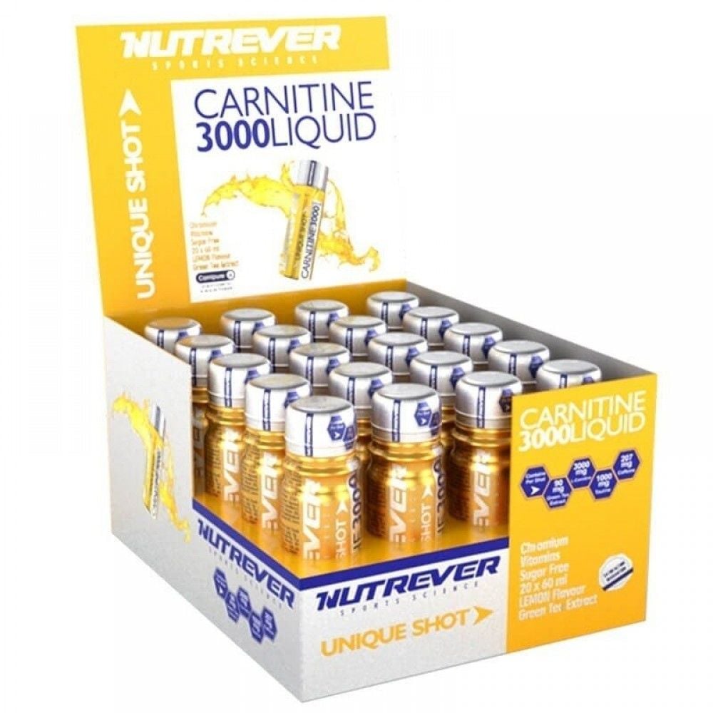 NUTREVER L-CARNİTİNE 3000 LİQUİD 20 AMPÜL