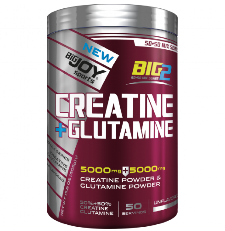 BİGJOY BİG2 CREATİNE + GLUTAMİNE AROMASIZ 505 GRAM