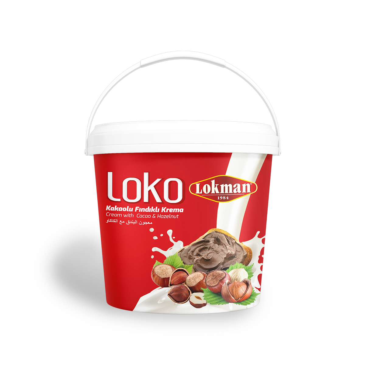Lokman Kova Kakaolu Fındıklı Krema / LOKO 5 KG