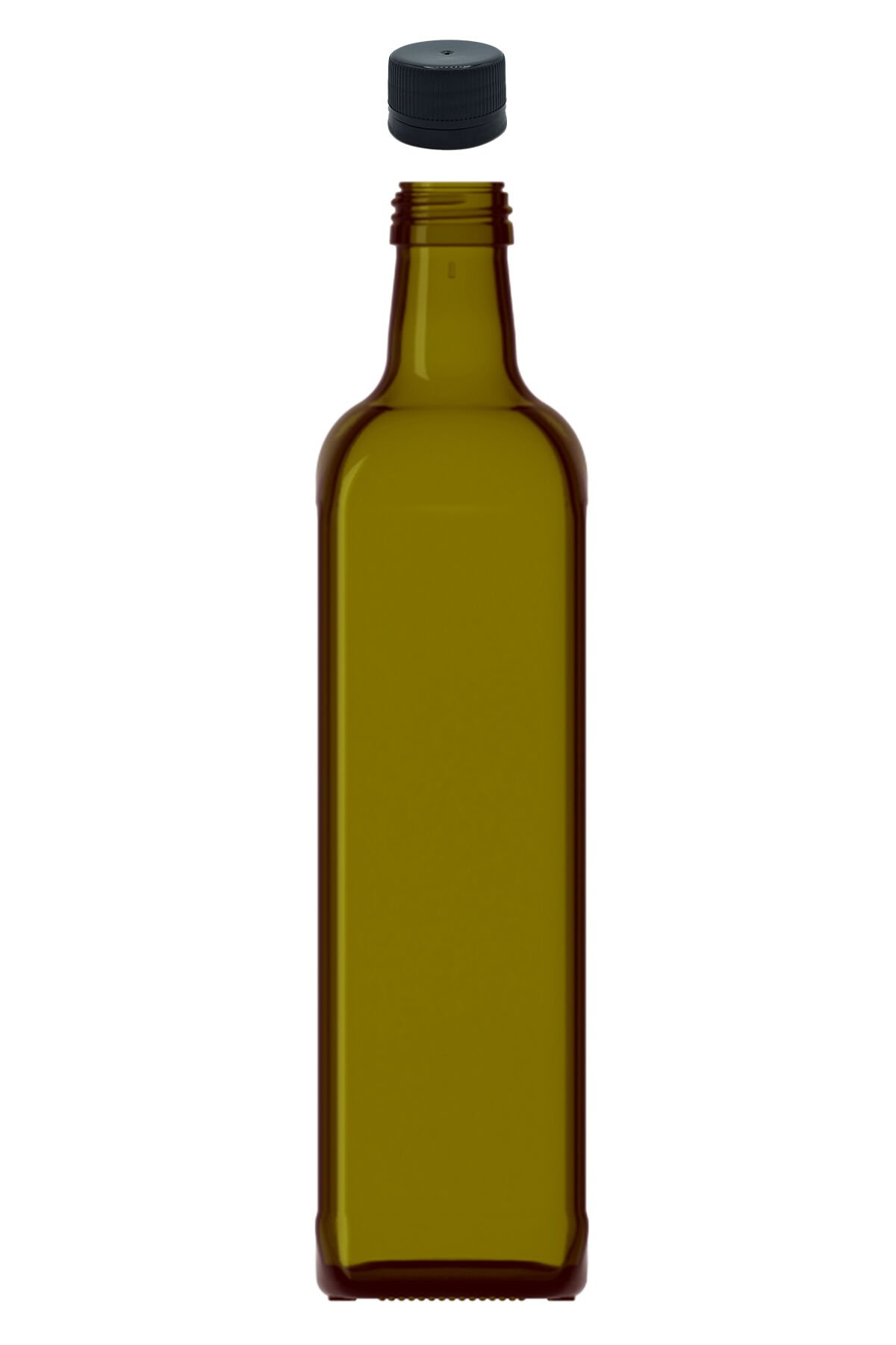 1000 cc Yeşil Maraska Kare Şişe Kapaklı (31mm)