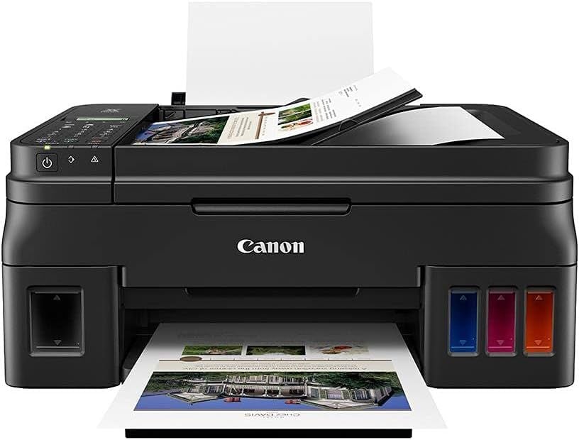 Canon Pixma G2411 Tarayıcı + Fotokopi Renkli Çok Fonksiyonlu Tanklı Mürekkep Püskürtmeli Yazıcı