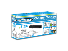 perFIX XEROX 6128 MAVİ MUADİL TONER