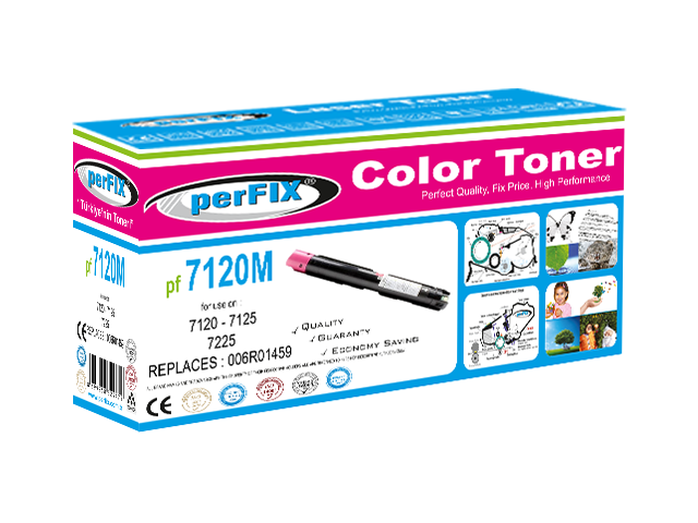 perFIX XEROX 7120 15K KIRMIZI MUADİL TONER