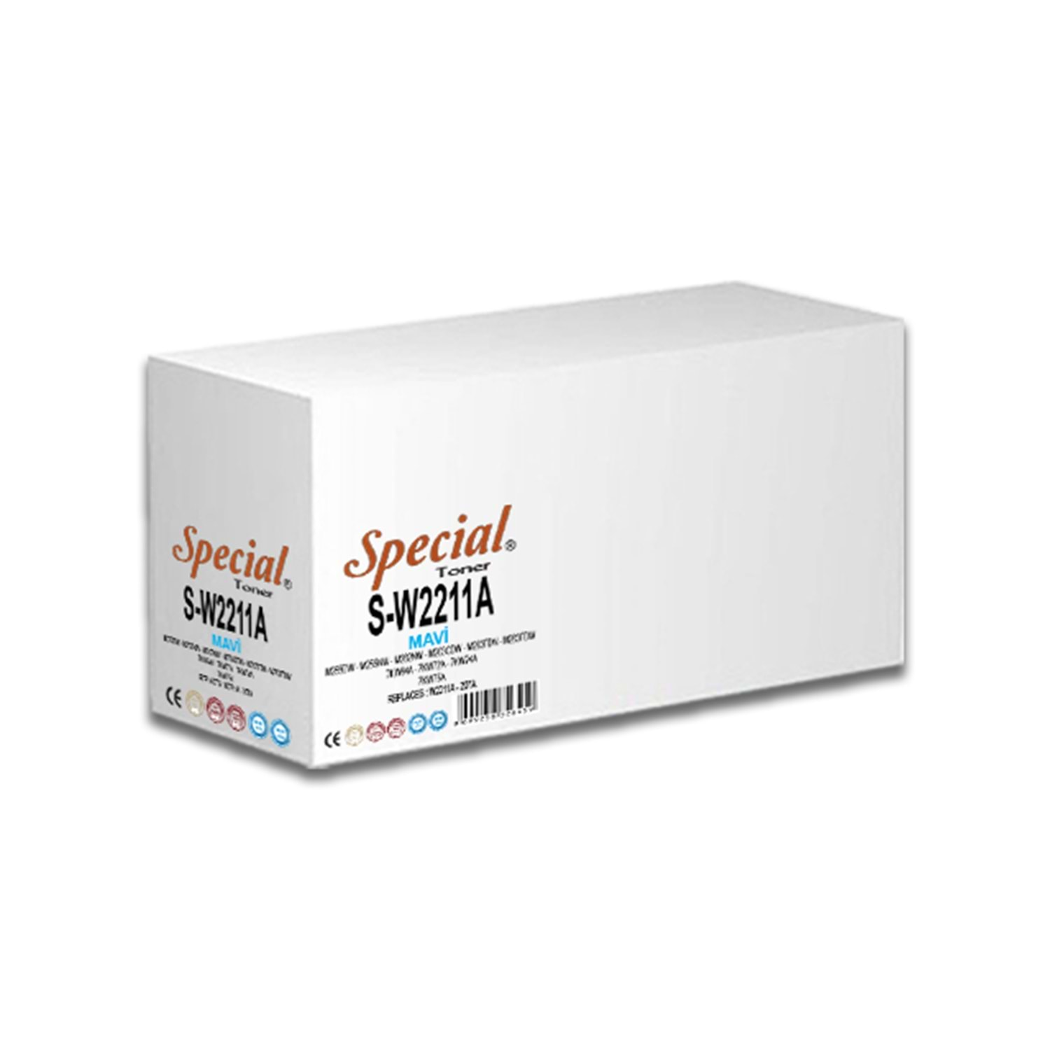 SPECIAL S-W2211A MAVİ Chipsiz  207A TONER 1,25K