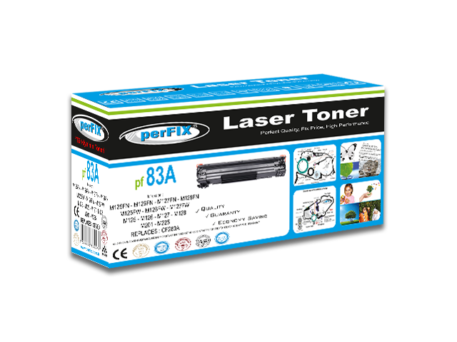 perFIX HP CF283A MUADİL TONER