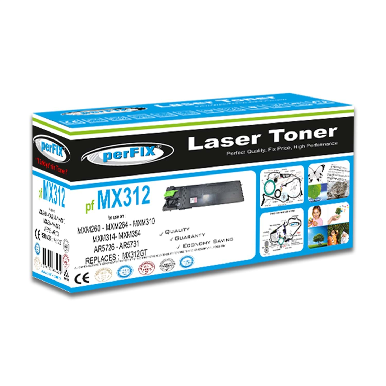 PFX PF MX312GT-MXM260-MXM264-AR5726-AR5731 TONER