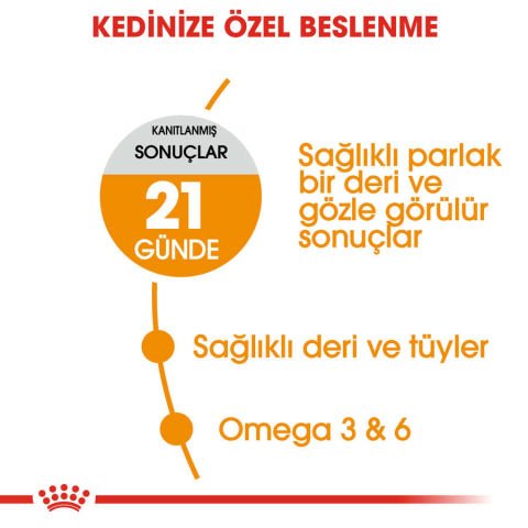 Royal Canin Hair&Skin Hassas Tüylü Kedi Maması 4kg