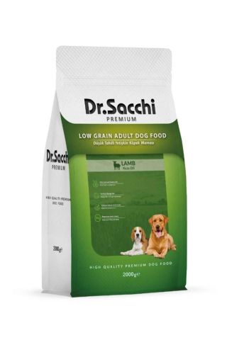 Dr. Sacchi Adult Lamb Yetişkin Kuzulu Köpek Maması 2 Kg