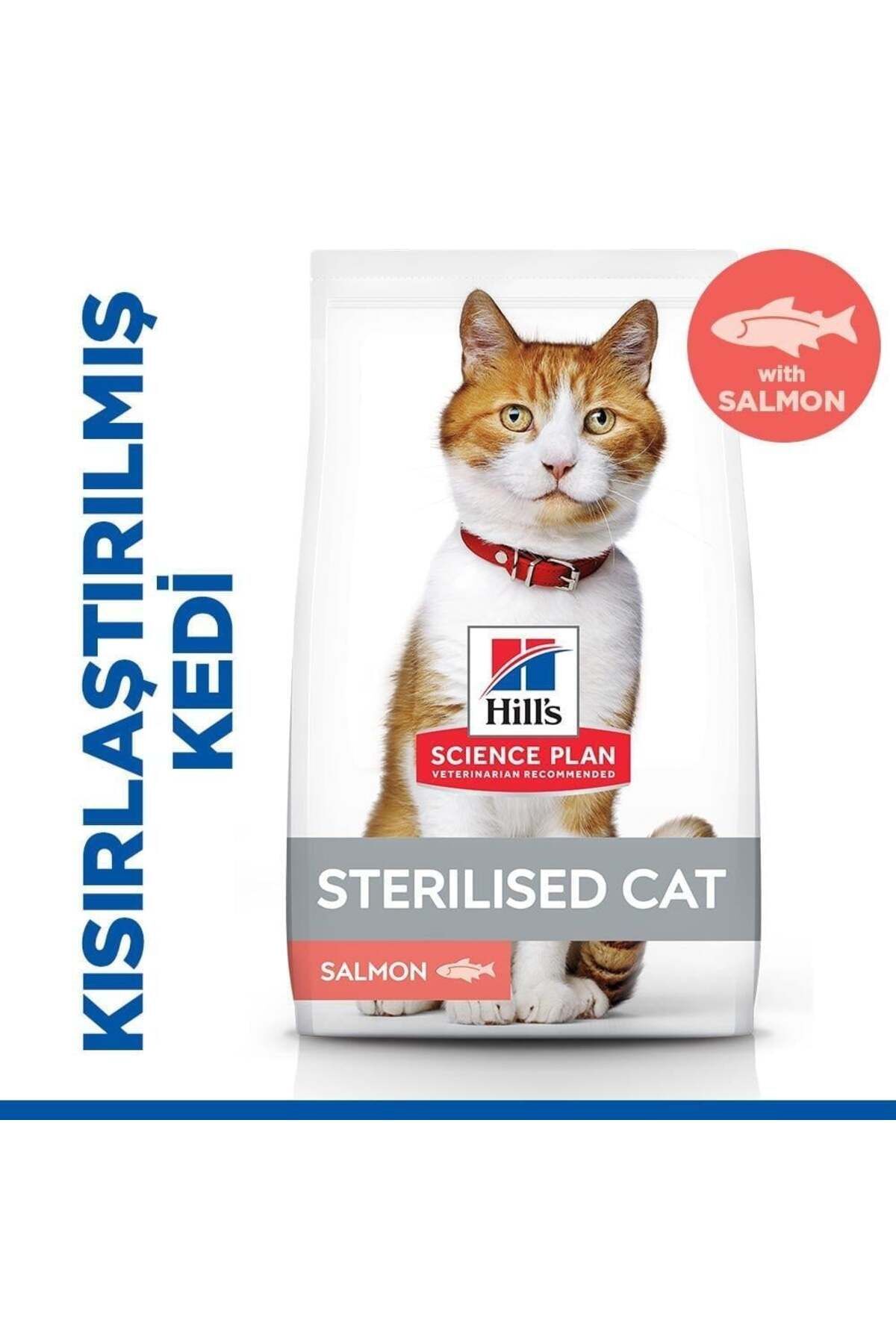 Hill's Somonlu Kısırlaştırılmış Yetişkin Kedi Maması 13+2 kg