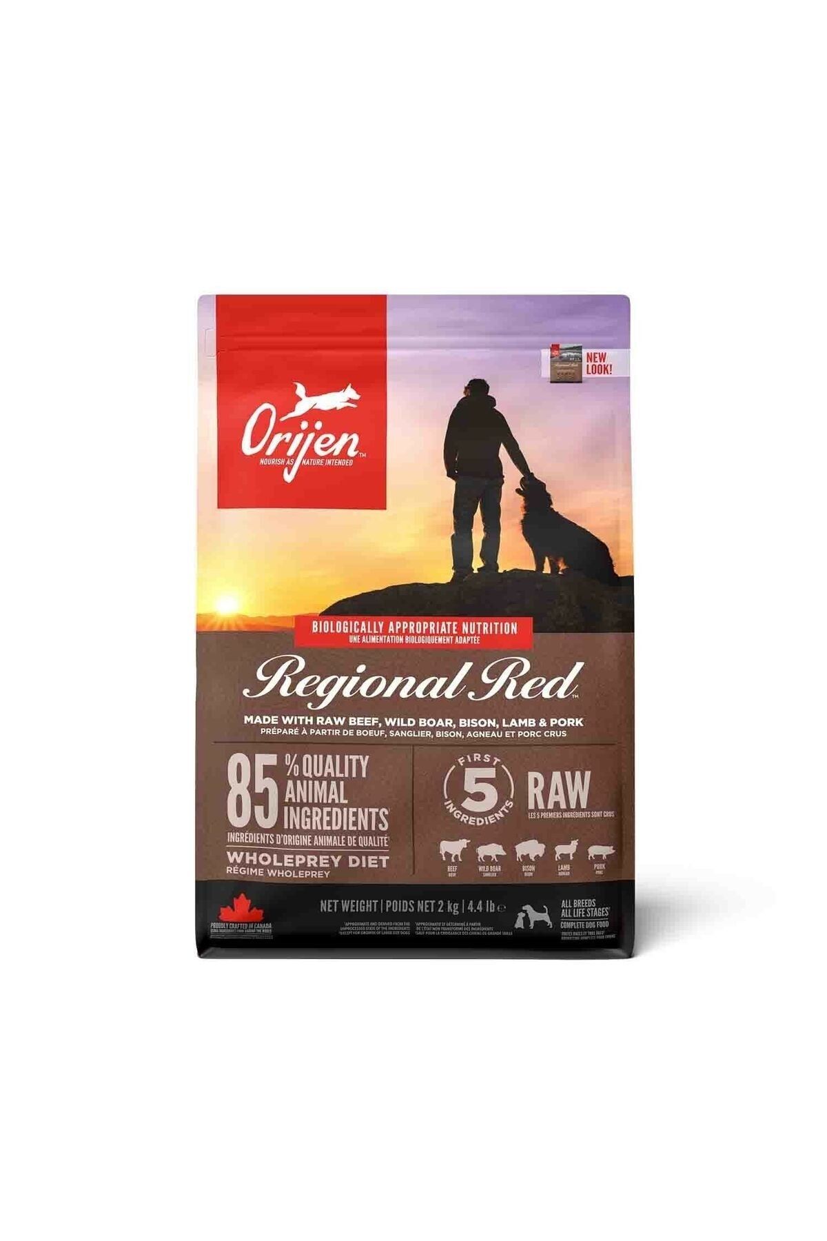 Orijen Regional Red Tahılsız Yetişkin Köpek Maması 2 Kg