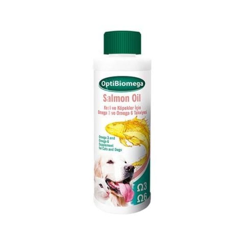 Bio PetActive Opti Bio Omega Balık Yağı Sıvı Kedi ve Köpekler İçin Besin Takviyesi 250 ml