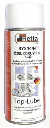 Retta Özel Koruyucu Yağlayıcı Sprey