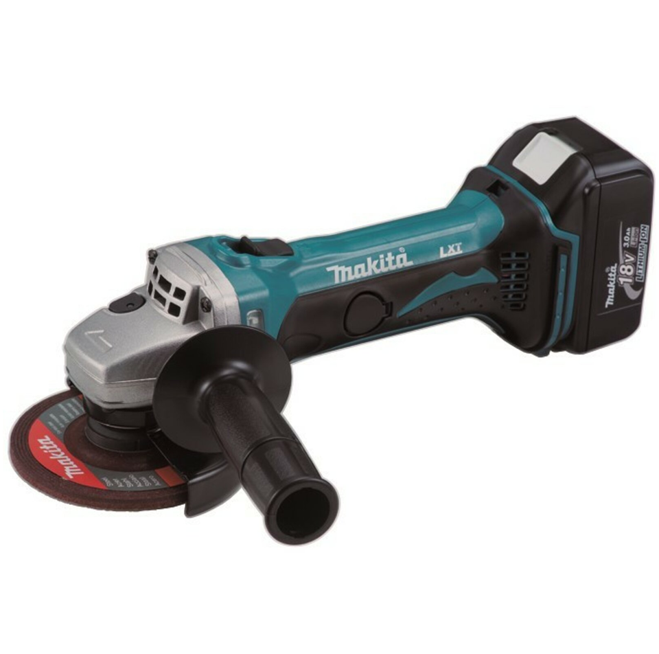 Makita Dga452Rmj 18V 4.0Ah Akülü Avuç Taşlama (115Mm)