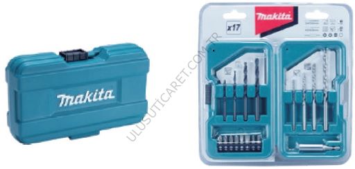 Makita Uç Seti Çantalı 17 Parça D-40200