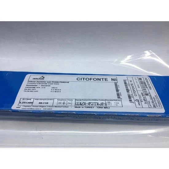 Oerlikon Cıtofonte Ni 3.25*300 Pik Elektrod 25Pc