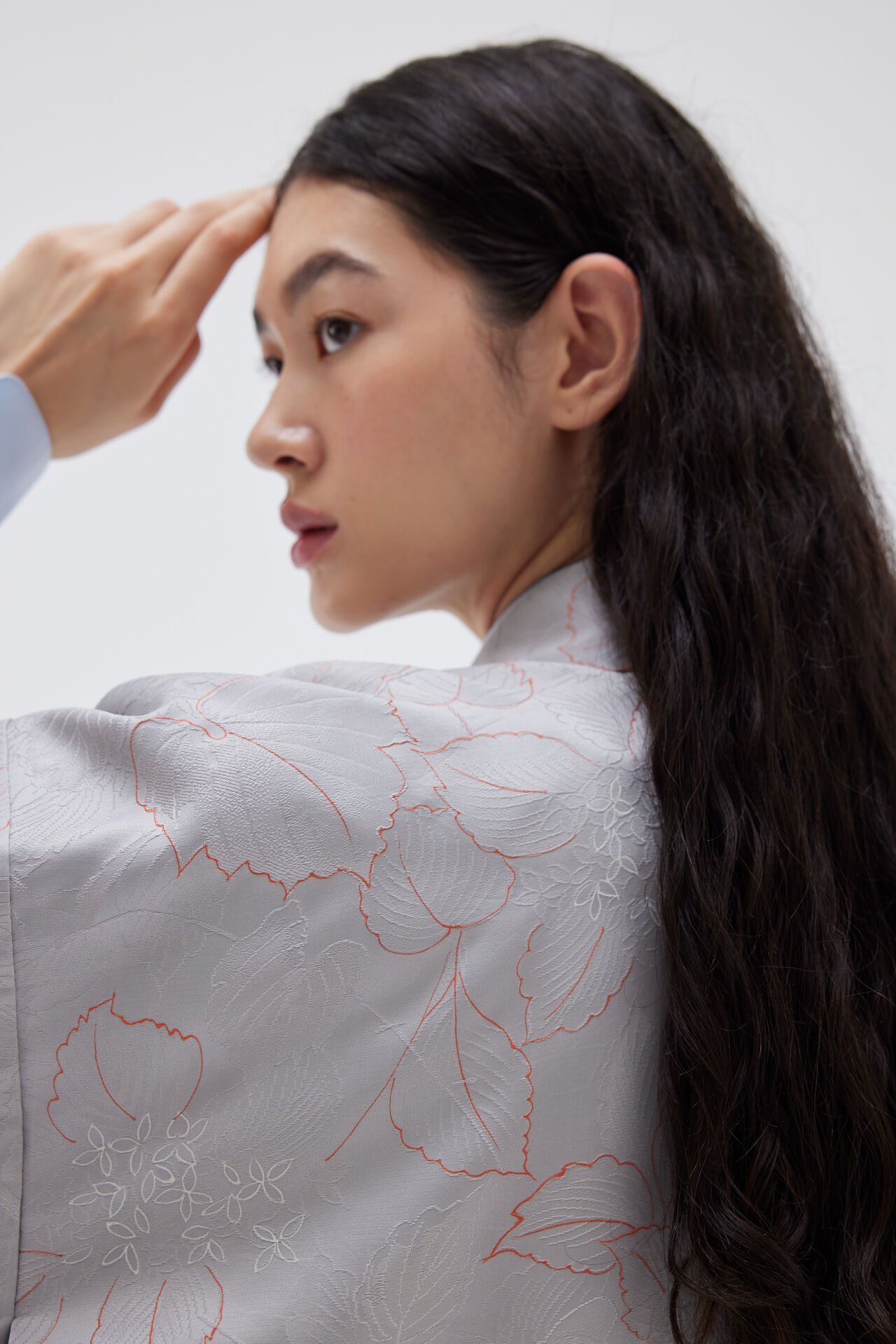 SILVER LININGS vintage ipek kimono ceket