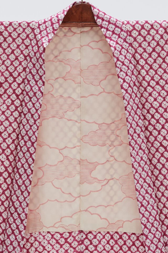 SILKY CLOUDS vintage ipek kimono ceket