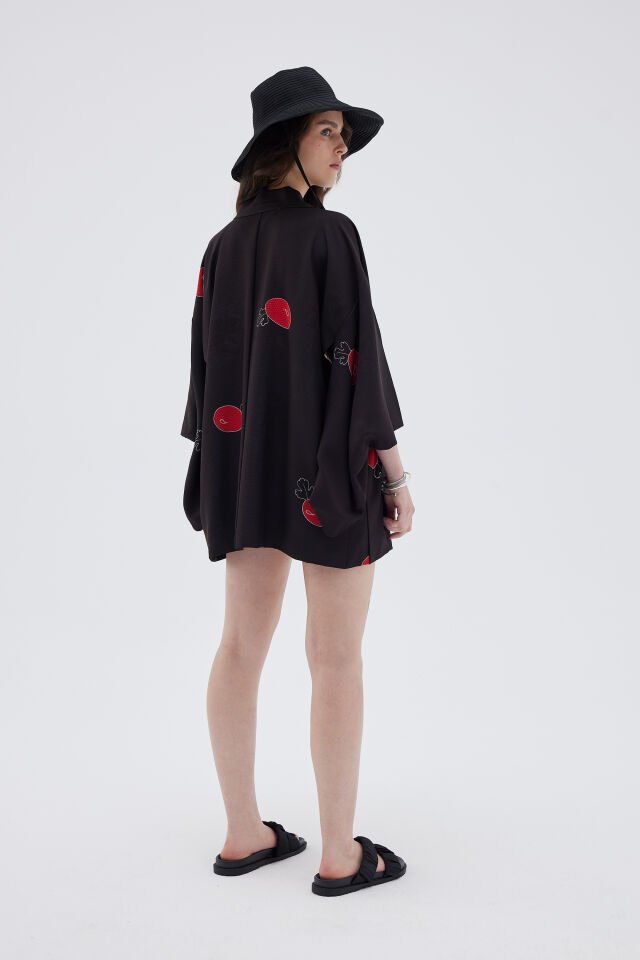 RADISH FIELDS vintage ipek kimono ceket