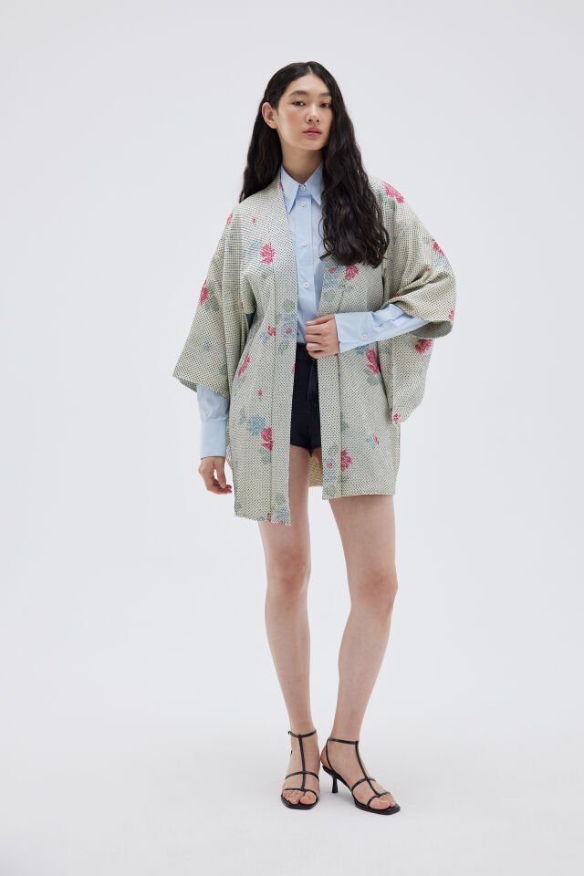 ROSEBLOOM vintage ipek kimono ceket