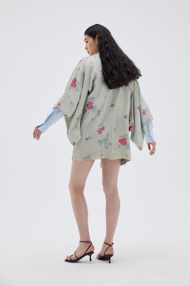 ROSEBLOOM vintage ipek kimono ceket