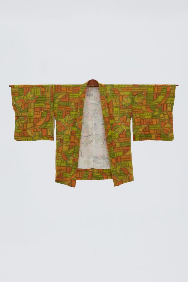 AUTUMN SONATA vintage ipek kimono ceket