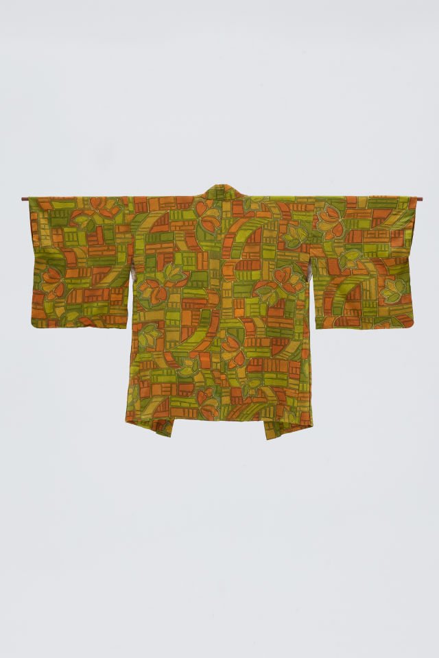 AUTUMN SONATA vintage ipek kimono ceket