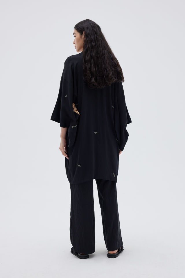 SHADOW DANCER vintage ipek kimono ceket