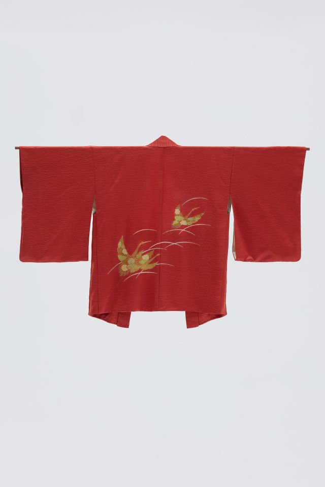 CHASING CRANES vintage ipek kimono ceket