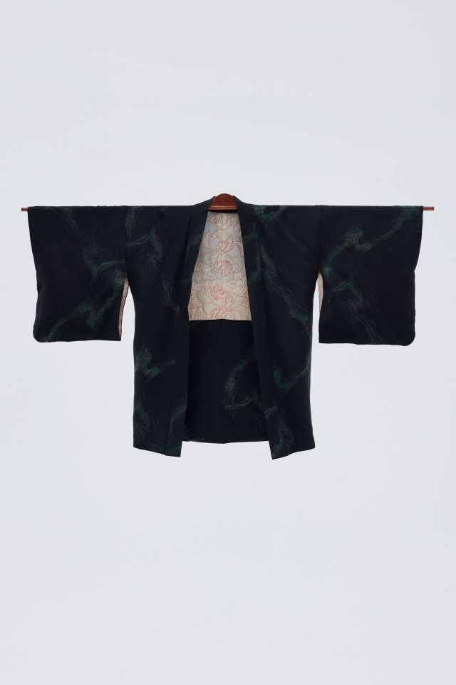 AURORA BOREALIS vintage ipek kimono ceket