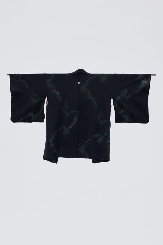 AURORA BOREALIS vintage ipek kimono ceket