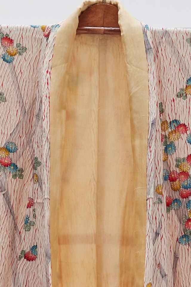 KİKU vintage ipek kimono