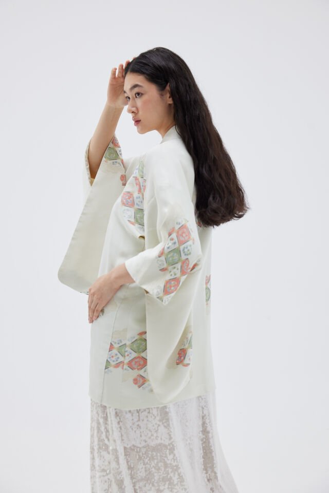 INNOCENCE vintage ipek kimono ceket
