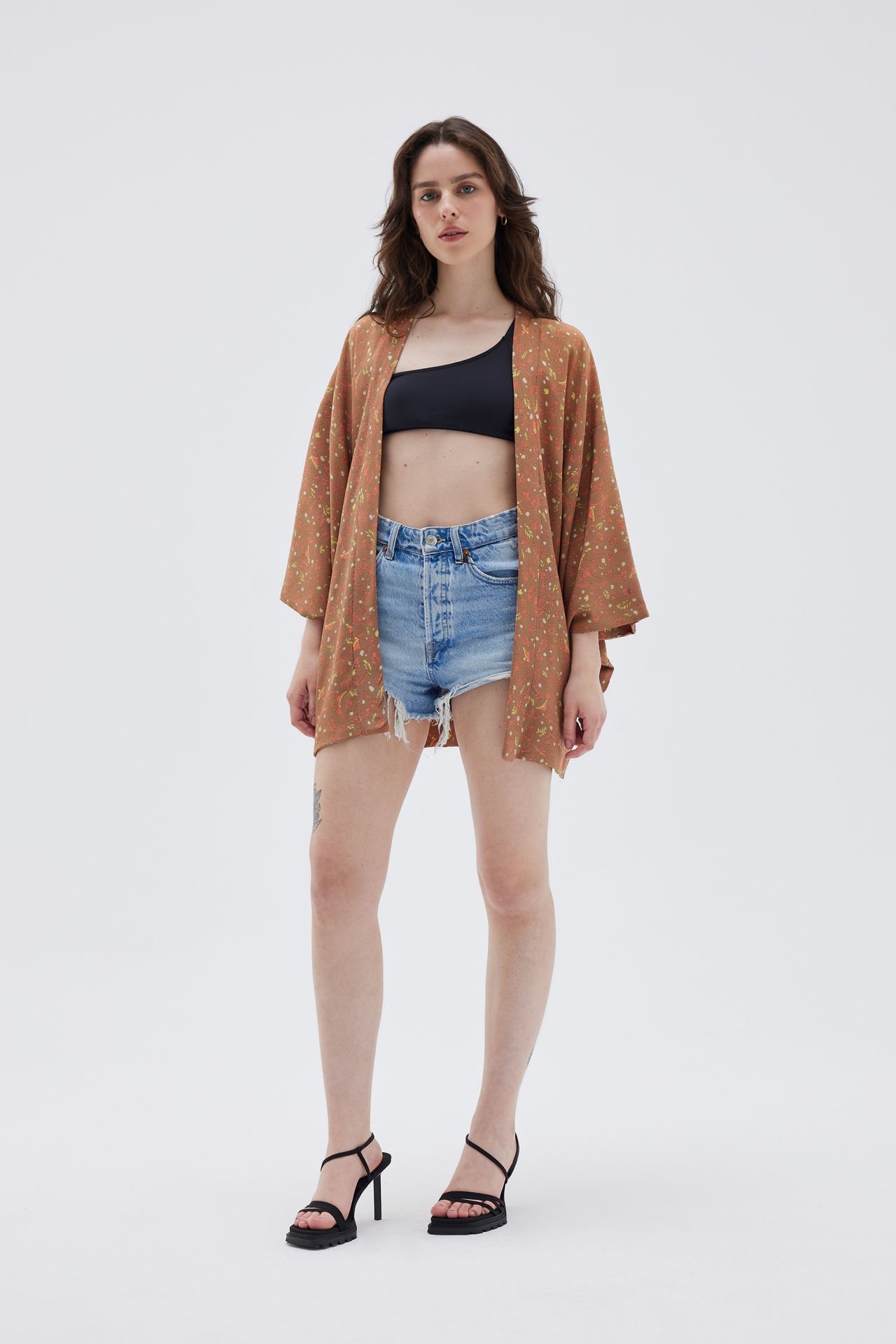 ORIGAMI vintage ipek kimono ceket