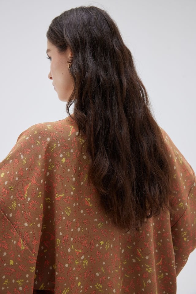 ORIGAMI vintage ipek kimono ceket