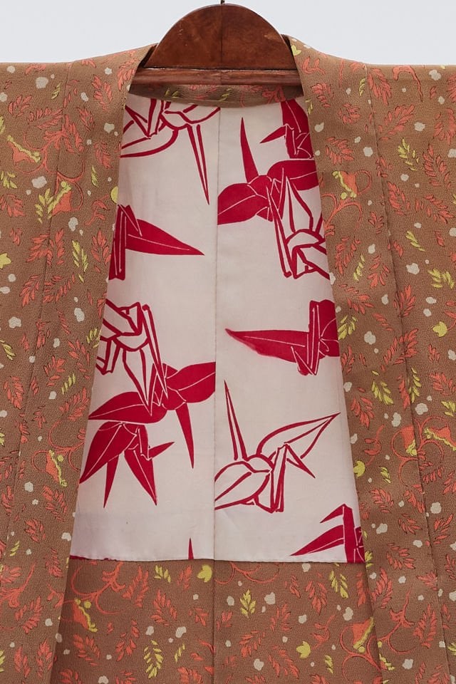 ORIGAMI vintage ipek kimono ceket