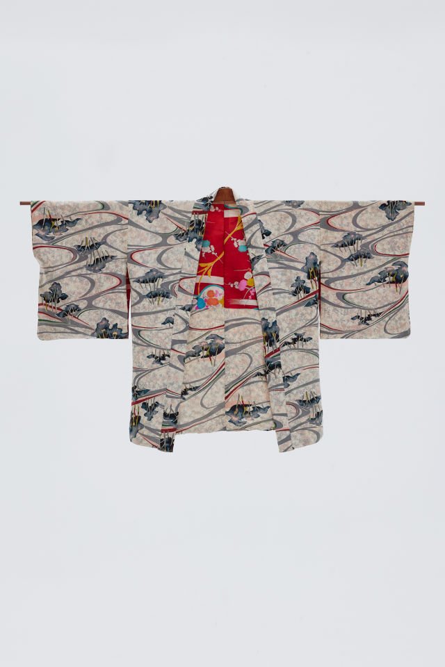 ZEN GARDEN vintage ipek kimono ceket