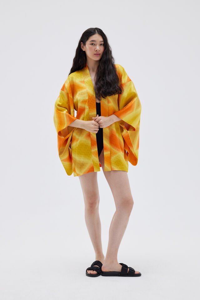 RADIANT vintage ipek kimono ceket