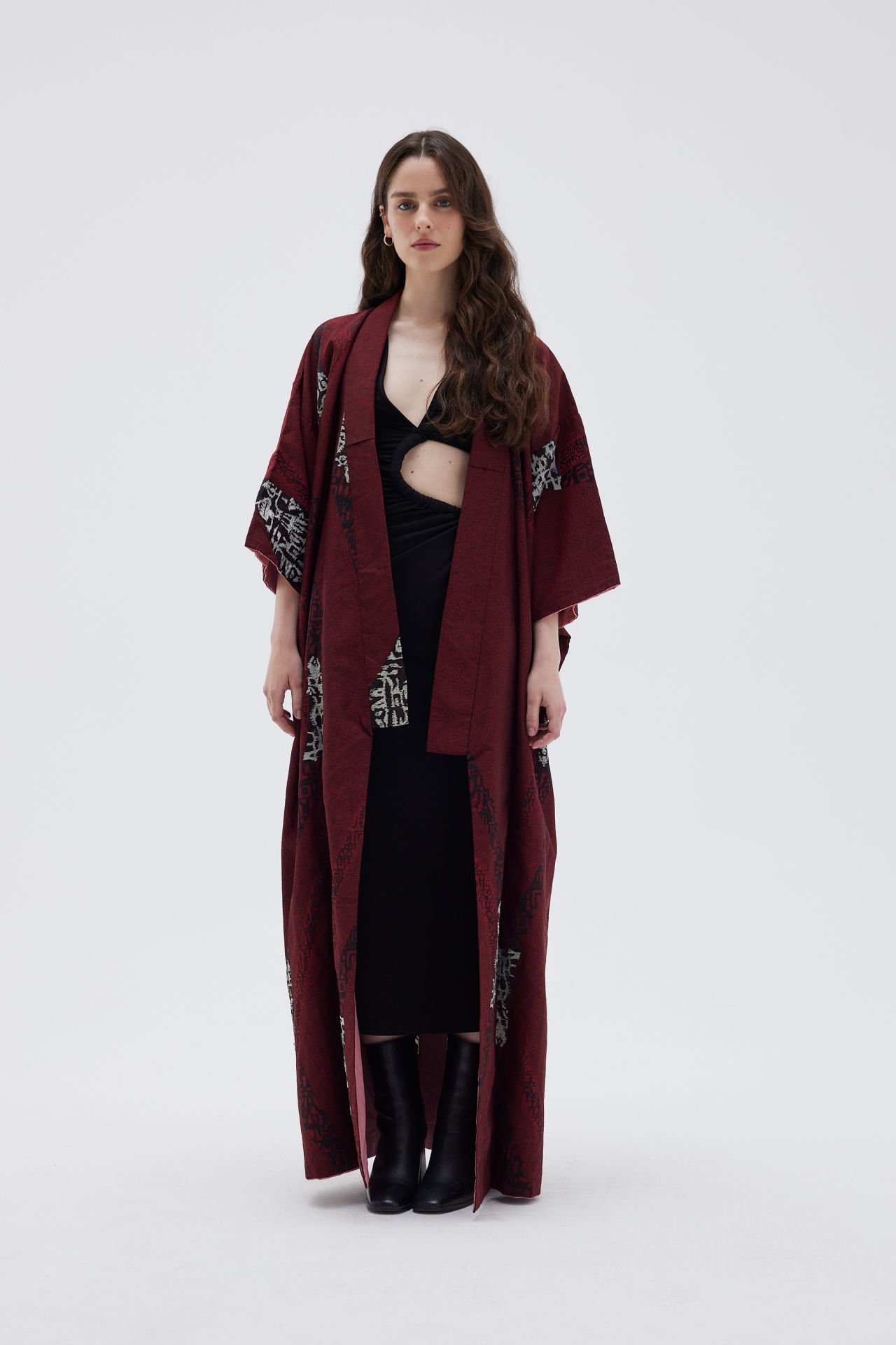 FIRE FLY vintage ipek kimono