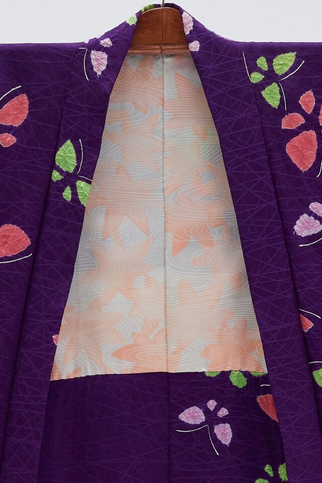MOMIJIGARI vintage ipek kimono ceket