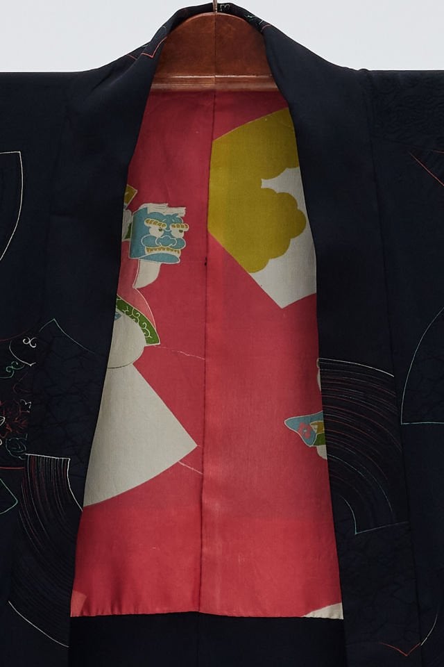 NOH vintage ipek kimono ceket